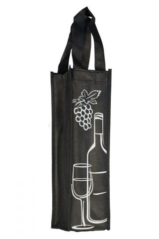 Sacosa sticla vin Neagra