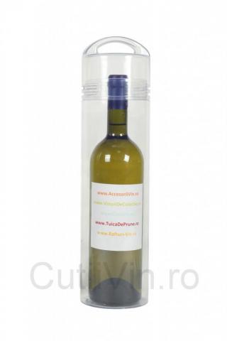Cilindru plastic pentru sticla vin Lumia