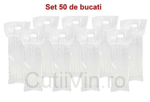 Set 50 pungi gonflabile cu toarta aiRObag